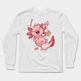 fearless axolotl Long Sleeve T-Shirt